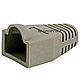 Product image for [50pcs] RJ-45 Color Coded Strain Relief Boots - GRAY