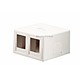 Product image for Surface Mount Box 2 port