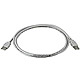 Product image for USB 2.0 A Male to A Male 28/24AWG Cable -  6FT (BEIGE)