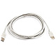 Product image for USB 2.0 A Male to A Male 28/24AWG Cable - 10FT (BEIGE)