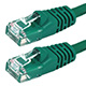 1FT 24AWG Cat5e 350MHz UTP Bare Copper Ethernet Network Cable - Green