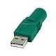 USB Male to PS2 (MDIN6F) Converter for Logitech Brand