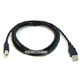 Product Image for USB 2.0 A Male TO B Male CABLE -  6FT (Black)