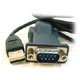 USB to Serial Convert Cable(DB9M/USB B female converter and USB A/B cable)