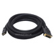 10ft 24AWG CL2 High Speed HDMI® to DVI Adapter Cable w / Net Jacket - Black