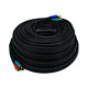 100ft 22AWG 3-RCA Component Video Coaxial Cable (RG-59/U) - Black