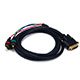 6ft DVI-I to 3 RCA Component Video Cable (DVI-I - 3-RCA)