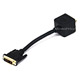 Video Splitter - DVI-A Male to VGA(HD15) Female / DVI-A Female