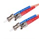 Image of Fiber Optic Cable, ST/ST, OM1, Multi Mode, Duplex - 2 meter (62.5/125 Type) - Orange