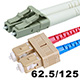 Image of Fiber Optic Cable, LC/SC, OM1, Multi Mode, Duplex - 10 meter (62.5/125 Type) - Orange
