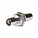 Multimode ST/ST Simplex Fiber Optic Adaptor, Metal Body