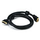 6ft 24AWG CL2 Dual Link DVI-D Cable - Black