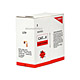 Product image for Cat 6 UTP Solid, Riser Rated (CMR), 500MHz 23AWG 1000FT Bulk Cable - Orange