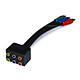 3-RCA RGB RG-59/u Component Video Splitter
