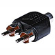Product image for RCA Video Audio Splitter Adapter (RCA Female to 2 RCA Male)