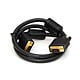 3ft SVGA Super VGA M/M Monitor Cable w/ ferrites (Gold Plated)