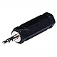 Product image for 1/4 inch Stereo Jack (Female) to 3.5mm Stereo Plug (Male) Adapter