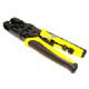 Product image for F, BNC, RCA Adjustable Crimping Tool w/Ratchet and Waterproof connector [8073RC]