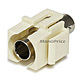 Product image for Keystone Jack - Modular BNC (Beige)