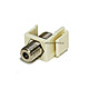 Product image for Keystone Jack - Modular F Type (Beige)