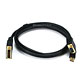 6ft 28AWG VGA & USB (A Type) to M1-D (P&D) Cable - Black