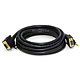 15ft Super VGA HD15 M/M CL2 Rated Cable w/ Stereo Audio and Triple Shielding (Gold Plated)