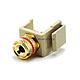 Product image for Keystone Jack - Banana Jack w/Red Ring (Beige)