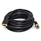 35ft Super VGA M/M CL2 Rated (For In-Wall Installation) Cable w/ Ferrites (Gold Plated)