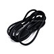 Product image for Power Y Cord Cable - w/PC - 6ft (Black)