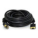 35ft Super VGA M/F CL2 Rated (For In-Wall Installation) Cable w/ Ferrites (Gold Plated)