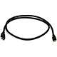 6ft 30AWG High Speed HDMI® Cable - HDMI® Connector to HDMI® Mini Connector - Black