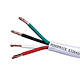 100ft 14AWG CL2 Rated 4-Conductor Oxygen-Free Pure Bare Copper Speaker Wire Cable (For In-Wall Installation)