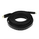 15ft 24AWG CL2 Flat High Speed HDMI® Cable - Black