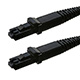 Image of Fiber Optic Cable, MTRJ (Male)/MTRJ (Male), Single Mode, Duplex - 2 meter - Yellow