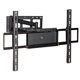 Image of Adjustable Tilting/Swiveling TV Wall Mount Bracket for LCD LED Plasma Corner Friendly (Max 110 lbs, 32~50 inch), BLACK