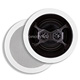 Image of 6-1/2 Inches Glass Composite 3-Way, Dual Voice Coil, Stereo In-Ceiling Speaker (Pair) - 40W Nominal, 100w Max