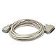 Product image for 15ft AT Modem DB9F/DB25M Molded Cable 