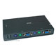4 Port PS2 type KVM Switch w/(4)sets of KVM cables