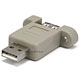 USB 2.0 A Male to A Female Port Saver