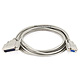 15ft Null Modem DB9F/DB25M Molded Cable