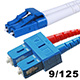 Image of Fiber Optic Cable, LC/SC, Single Mode, Duplex - 10 meter (9/125 Type) - Yellow
