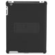 Premium Polycarbonate & Synthetic Leather (Polyurethane) Stand Case for iPad® 2 - Black