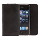 Slim Genuine Leather Pouch for iPhone® 4/4s - Black
