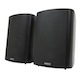 2-Way Active Wall Mount Speakers (Pair) - 25W - Black