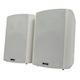 2-Way Active Wall Mount Speakers (Pair) - 25W - White