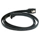 Product image for SATA2 Cables w/Locking Latch / Black - 36 Inches ( 90 Degree to 180 Degree)