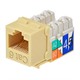 Image of Cat6 Punch Down Keystone Jack - Beige