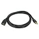 6ft USB 2.0 A Male to A Female Extension 28/24AWG Cable (Gold Plated)