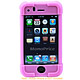 Product image for Apple iPhone 3G/3GS Silicone Skin w/ Anti-Shock - Pink
