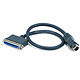 2ft HDI30M/CN50F Cable w/o Locking - Black